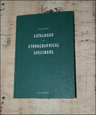 W.O.Oldman, Illustrated Catalogue of Ethnographical Specimens 1976, Tribal art reference books, Maori art reference books, Fijian art reference books