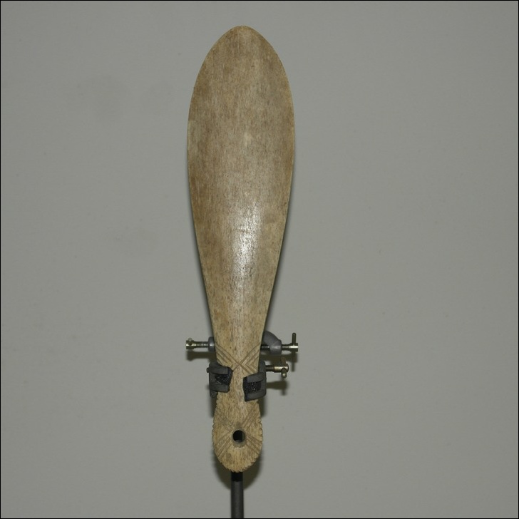 Patu parāoa (whale bone hand club)