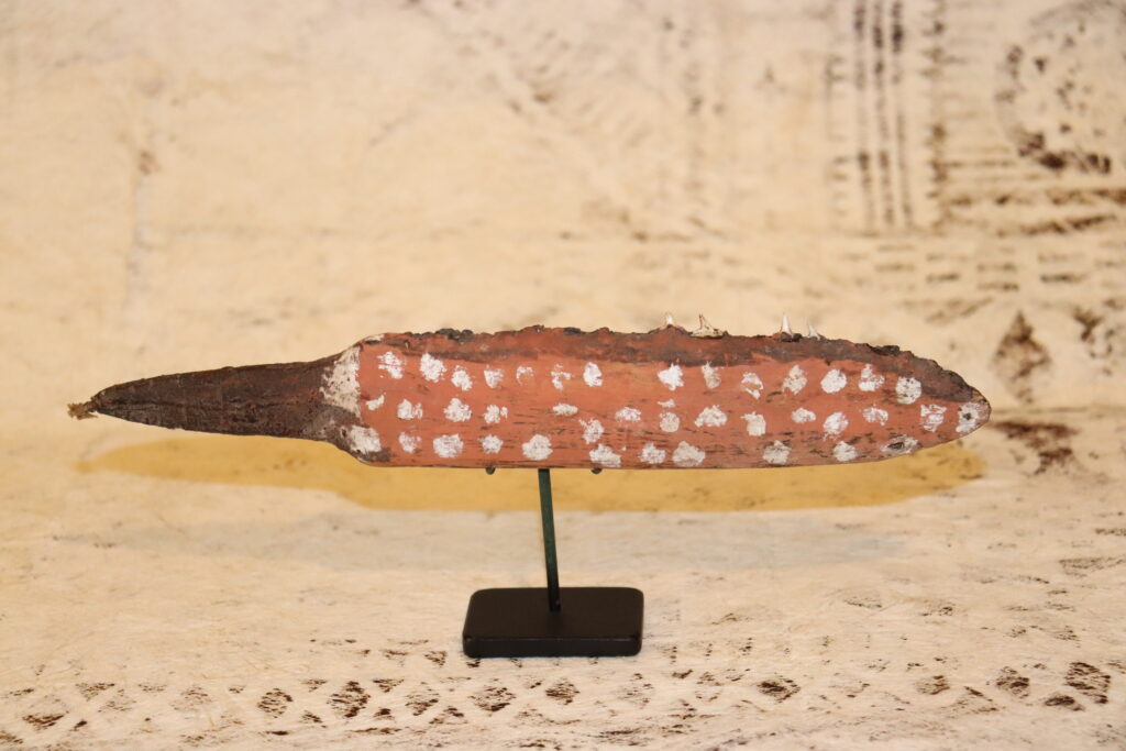 19th century Australian Aboriginal shark tooth knife, Aboriginal artifact, 19th century Aboriginal artifact, antique aboriginal