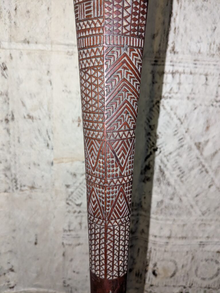 19th century Tongan club 'Akau tau, apa apai club, Tongan tribal art antiques and weapons gallery, 19ème siècle Tongan massue de guerre