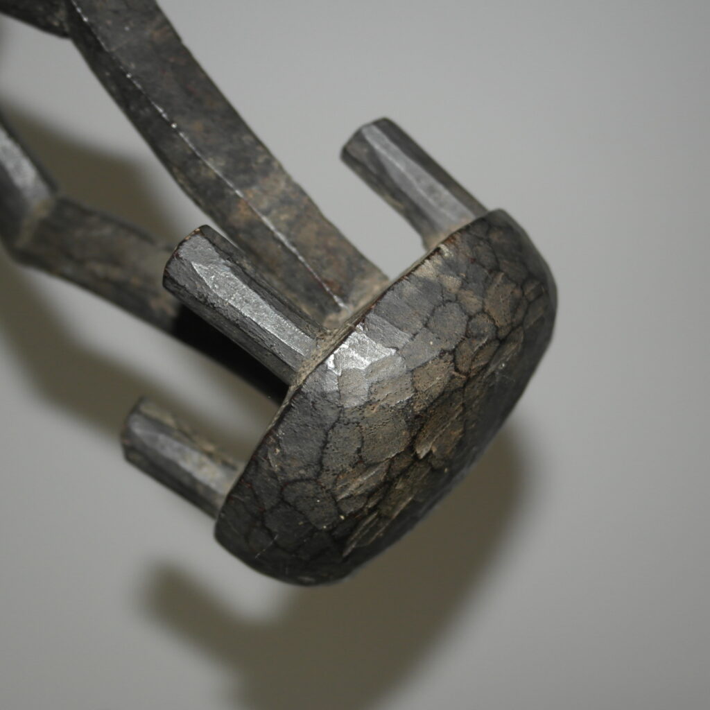 Fijian food hook i Lilili ni Kakana, Fijian antique, Polynesian tribal art antiques and weapons gallery, 19ème siècle Fidji massue de guerre