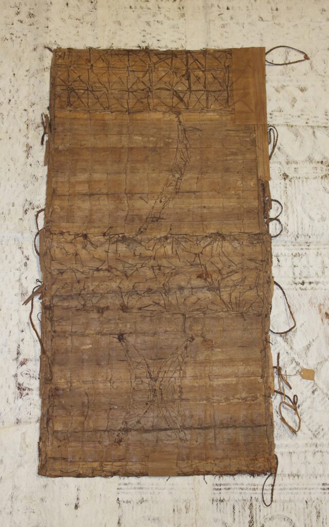 19th century Tonagn upeti, tapa template, Frank Burnett collection, 19th century Tongan tapa, antique Tongan