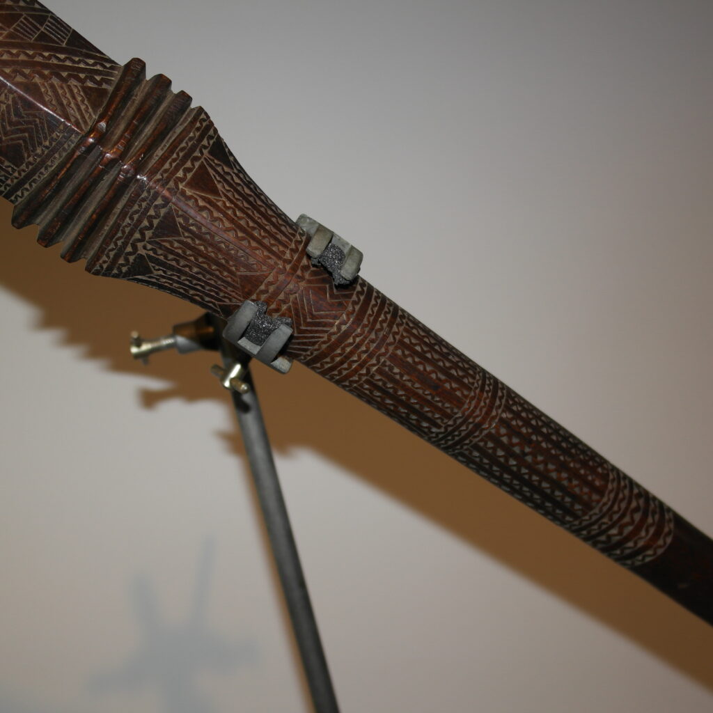 19th century Samoan club, Samoan coconut stalk club, uatongi, Samoan tribal art antiques and weapons gallery, 19ème siècle Samoan massue de guerre