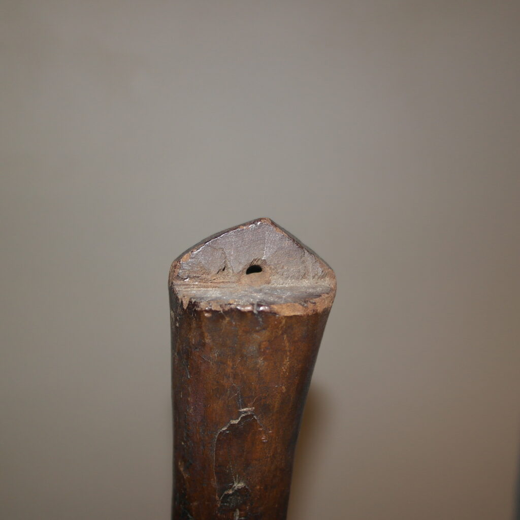 19th century Samoan Fa'alaufa'i club, Samoan art antiques and weapons gallery, 19th century Samoan war club, 19ème siècle Samoan massue de guerre