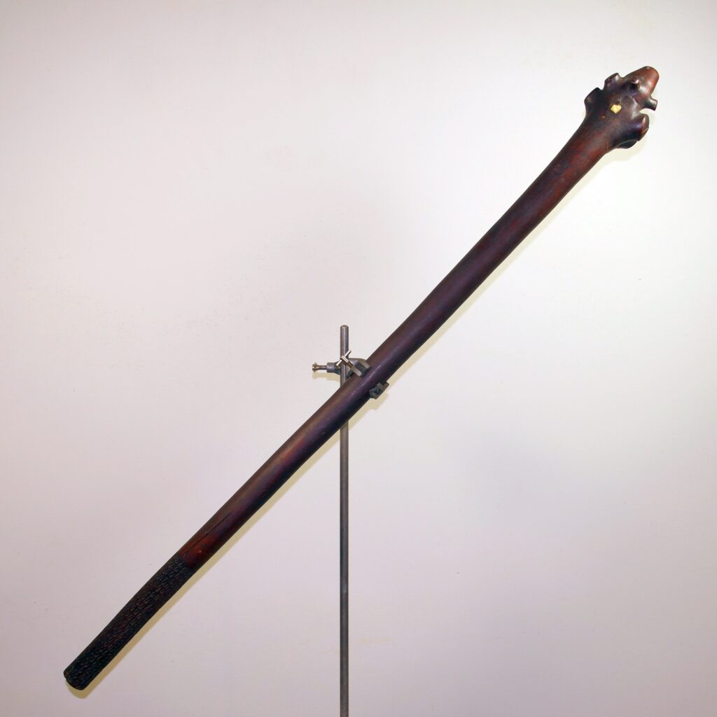 19th century Fijian vunikau club, 19th century Fijian war club, Fijian tribal art antiques and weapons gallery, 19ème siècle Fidji massue de guerre