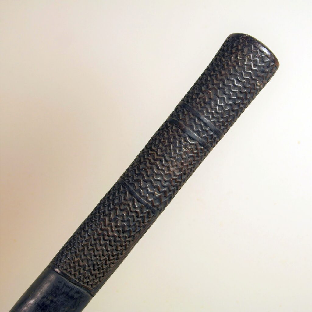 19th century Fijian bowai club, Fijian tribal art antiques and weapons gallery, 19ème siècle Fidji massue de guerre, Fijian war club