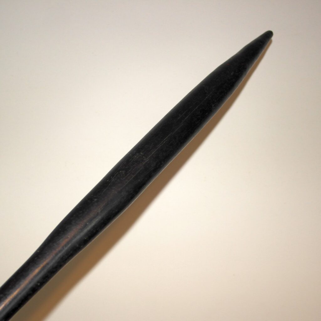 19th century New Britain club, Gazelle Peninsula, 19th century New Britain sulka pole club, New Britain war club, 19ème siècle Vanuatu massue de guerre
