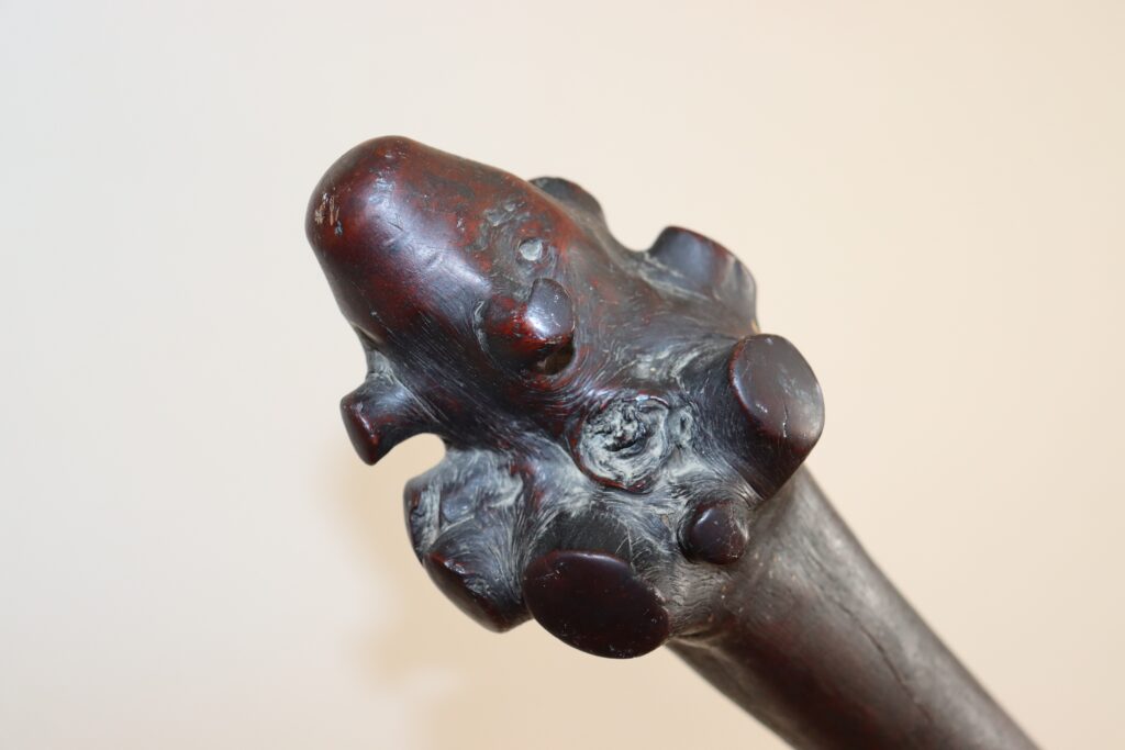 19th century Fijian vunikau club, 19th century Fijian war club, Fijian tribal art antiques and weapons gallery, 19ème siècle Fidji massue de guerre