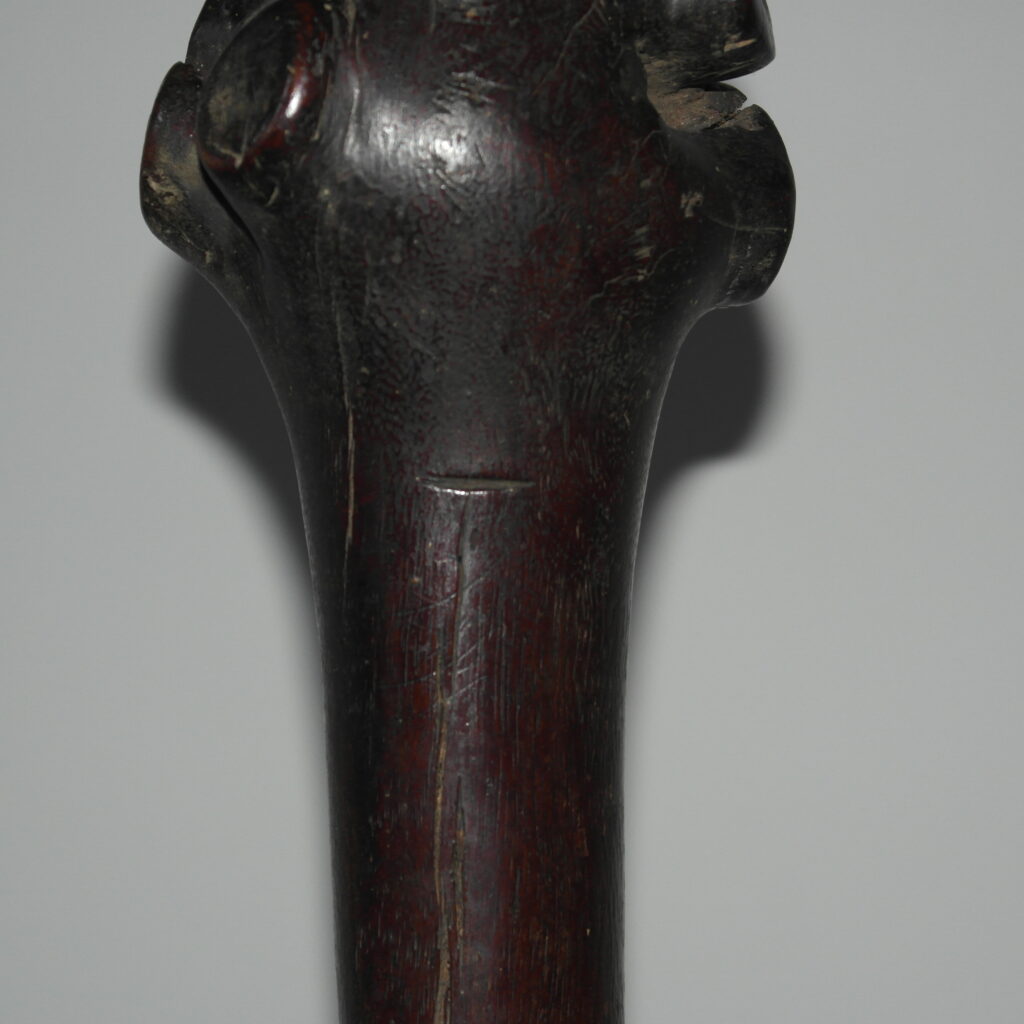 19th century Fijian vunikau club, 19th century Fijian war club, Fijian tribal art antiques and weapons gallery, 19ème siècle Fidji massue de guerre