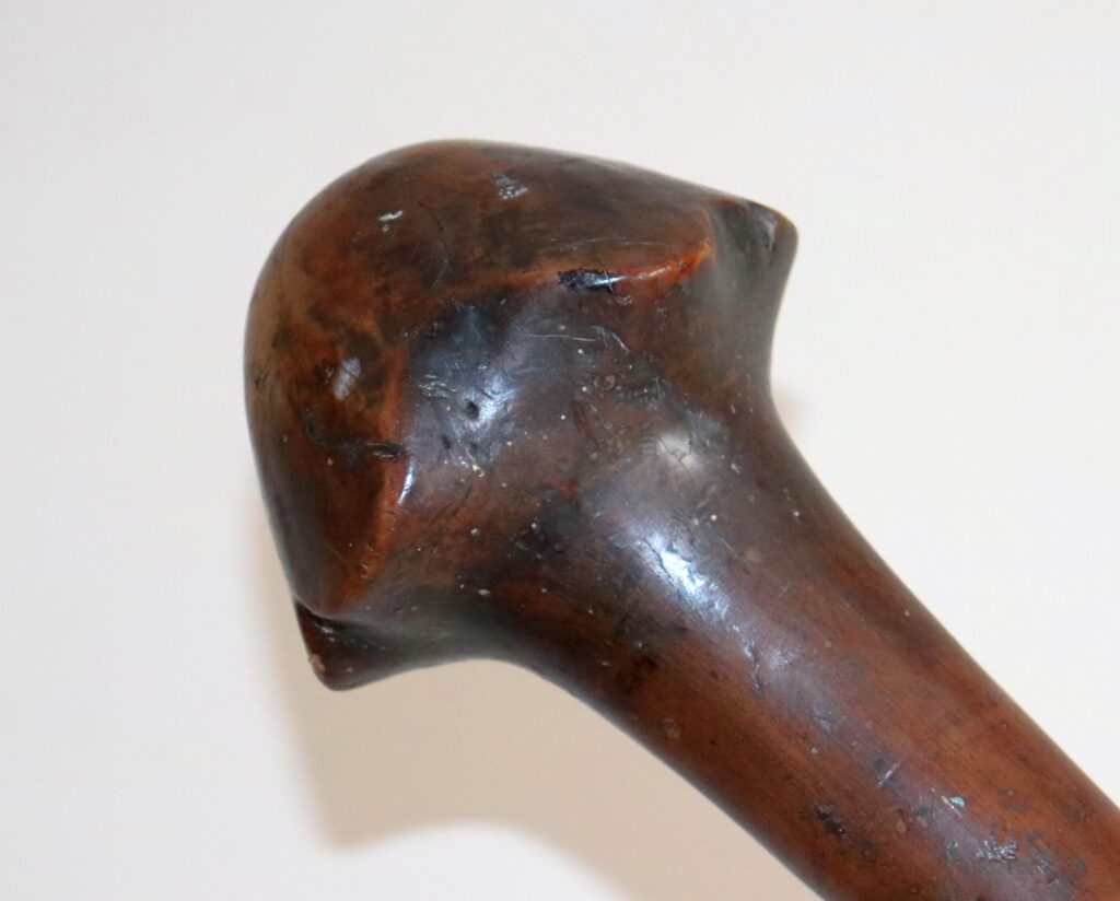 19th century New Caledonian club, New Caledonian Kanak Club, Polynesian tribal art antiques and weapons gallery, 19ème siècle New Caledonian massue de guerre