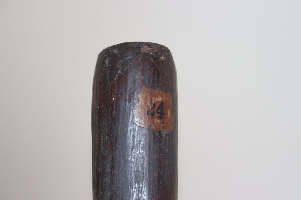 19th century Vanuatu food pounder, 19th century Vanuato nalot food pounder, Vanuatu tribal art antiques and weapons gallery