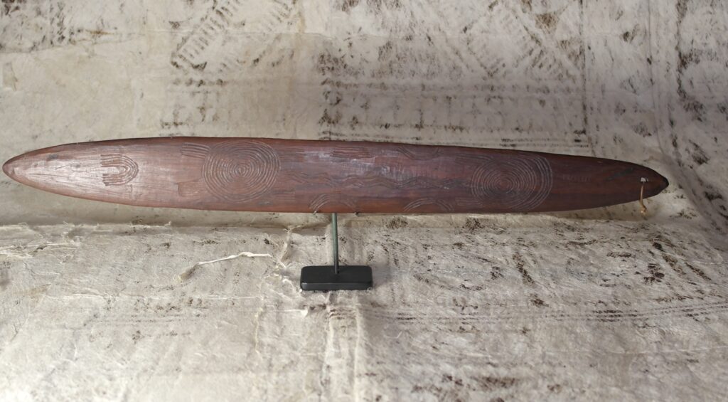 19th century Aboriginal churinga, 19th century Australian Aboriginal tribal art antiques and weapons gallery, Australian Aboriginal artifact