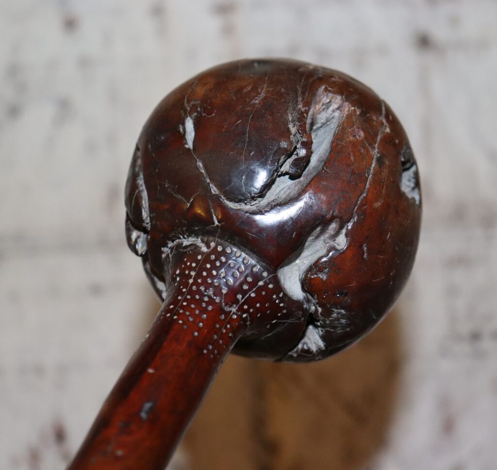 19th century Fijian ula club, 19th century Fijian war club, Fijian tribal art antiques and weapons gallery, 19ème siècle Fidji massue de guerre