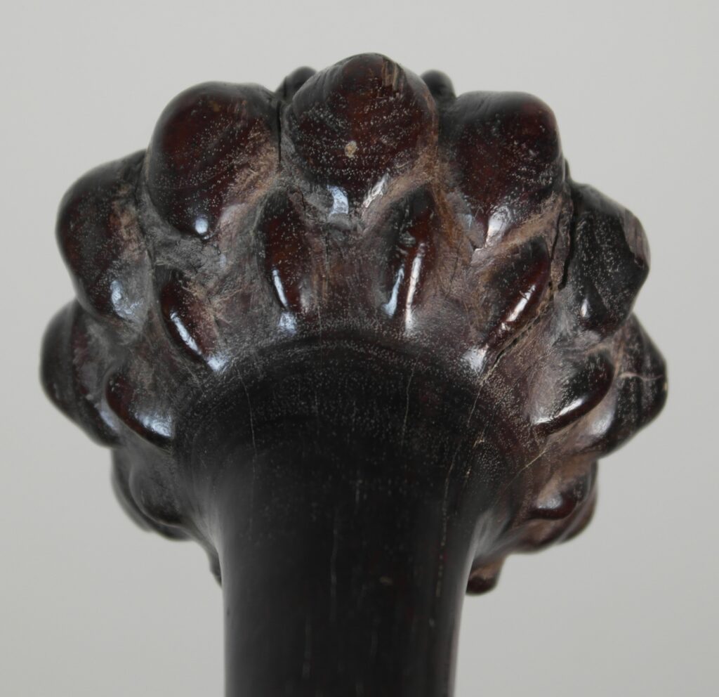19th century Fijian ula throwing club, Fijian tribal art antiques and weapons gallery, 19ème siècle Fidji massue de guerre, ivory inlay