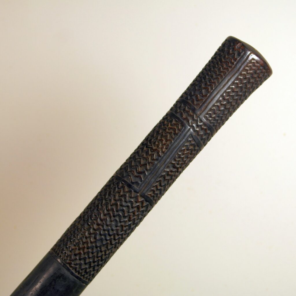 19th century Fijian bowai club, Fijian tribal art antiques and weapons gallery, 19ème siècle Fidji massue de guerre, Fijian war club