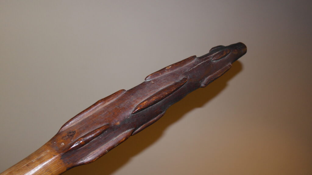 19th century Fijian Vunikau-bulibuli-sevaro club, Fijian tribal art antiques and weapons gallery, Fijian war club, 19ème siècle Fidji massue de guerre