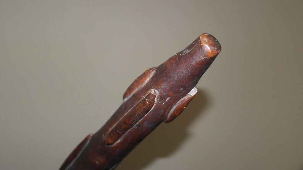 19th century Fijian Vunikau-bulibuli-sevaro club, Fijian tribal art antiques and weapons gallery, Fijian war club, 19ème siècle Fidji massue de guerre