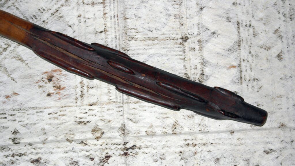 19th century Fijian Vunikau-bulibuli-sevaro club, Fijian tribal art antiques and weapons gallery, Fijian war club, 19ème siècle Fidji massue de guerre