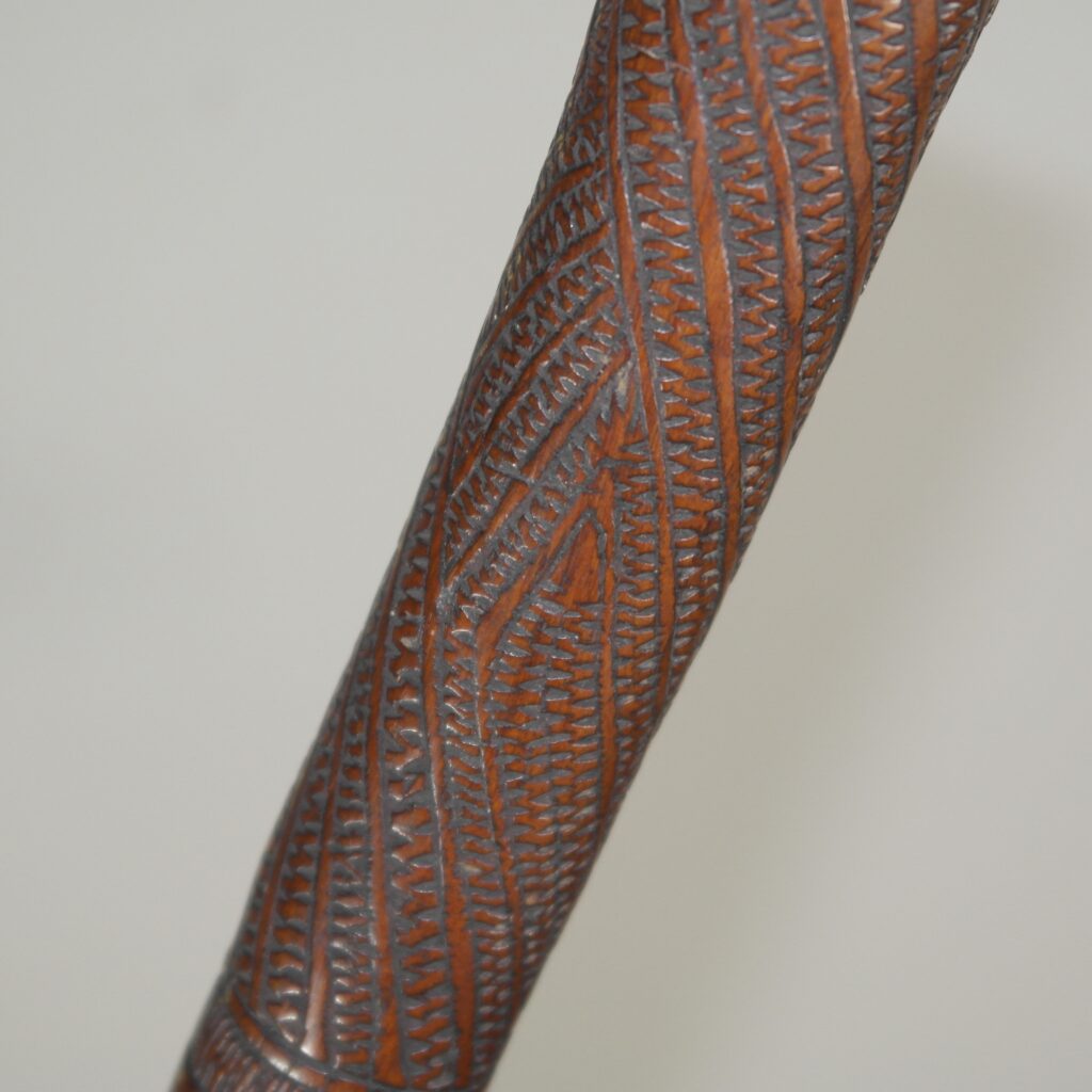 19th century Fijian ula club, Fijian tribal art antiques and weapons gallery, Fijian war club, 19ème siècle Fidji massue de guerre