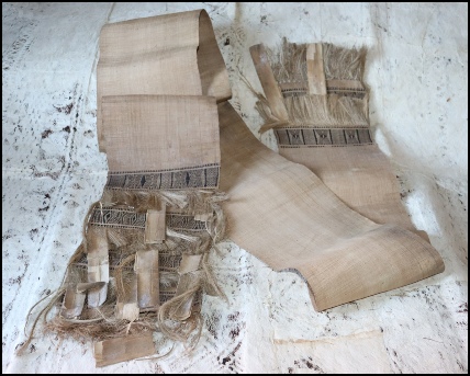 19th century Santa Cruz sash