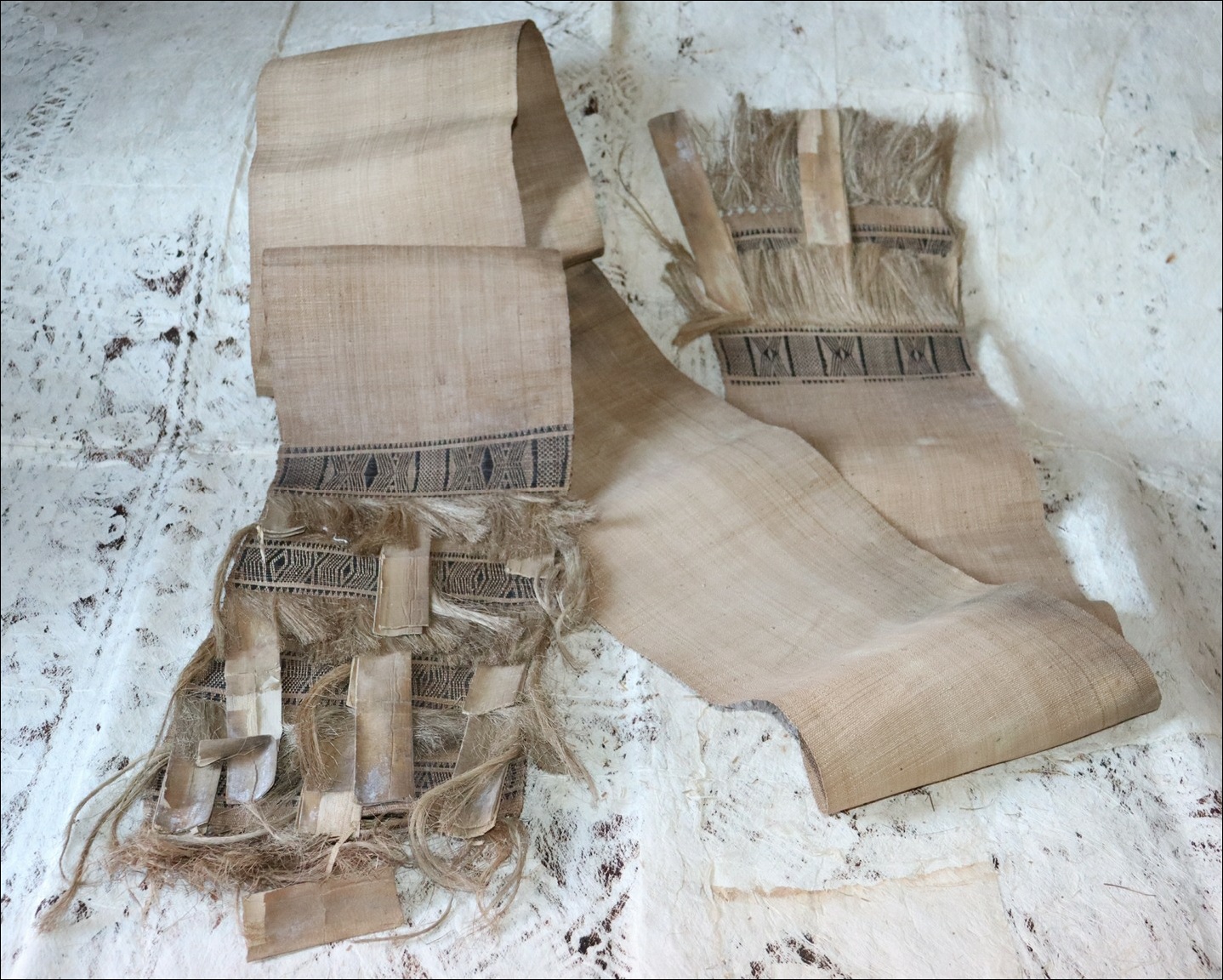 19th century Santa Cruz sash