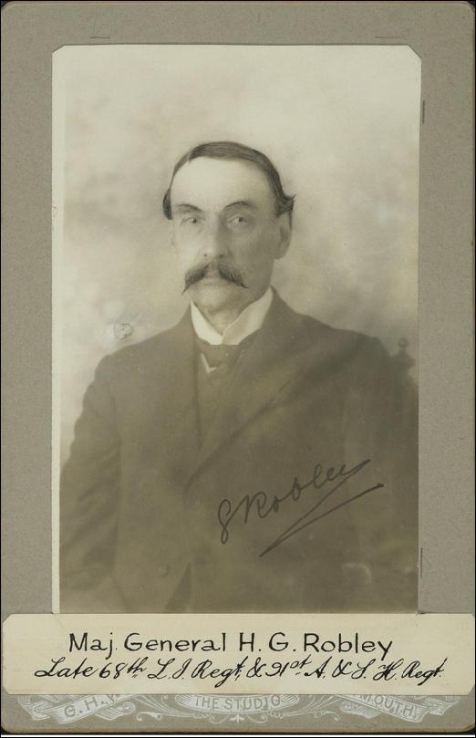 ajor-General Horatio Gordon Robley